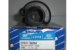 Фильтр топливный для HYUNDAI GENESIS купе 2.0 T 2008-2012, код двигателя G4KF, V см3 1998, КВт157, Л.с.214, бензин, Hyundai-KIA 3191138204